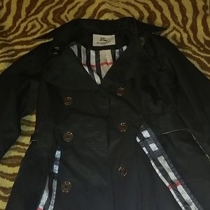 Burberry london black coat